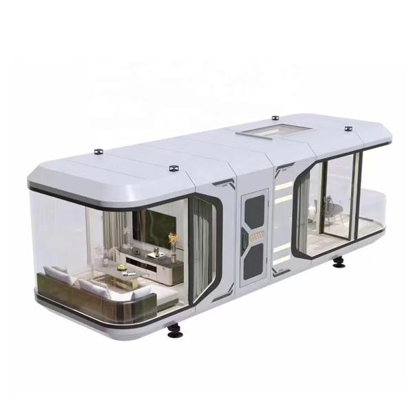 Wall of Rock Wool Sandwich Panel Outdoor Glass Bright Cottage for Romantic