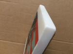 2017 Popular Good Quality 4'' Square Anti Slip Marble Stone Coaster Customized