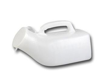 Portable male urinal with lid, Men's urinal,male urine bottle,disposable medical