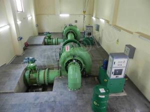 China Horizontal Shaft Francis Hydro Turbine / Francis Water Turbine With Stainless Steel Runner factory