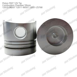 China FE6T Engine Piston 12V Chamber Size 59mm 3x2x4mm 12010-96507 12011-96507 12011-Z5768 For Nissan Engine Spare Parts factory