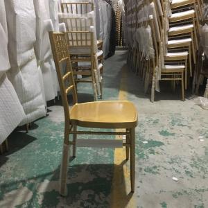 China Plastic Acrylic Gold Resin Tiffany Chiavari Dining Chair For Wedding factory
