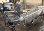 Drying Hazelnut Cashew Nut Shell Breaking Machine For Industry , 500 Kg/H