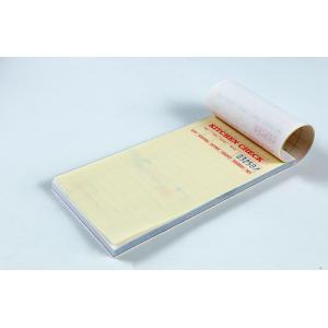 CT-803SP English Restaurant Paper Guest Check Black Ink 2 Column Check for Cafe