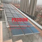 50tubes Non Pressure Vacuum Tube Solar Collector Glass Tube Collector For Hotel
