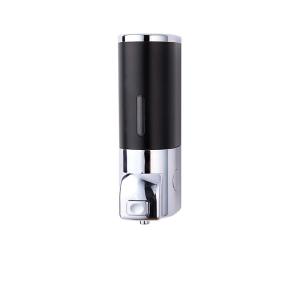 China Cylinder 400ML Hotel Shampoo And Conditioner Dispenser Leyou factory