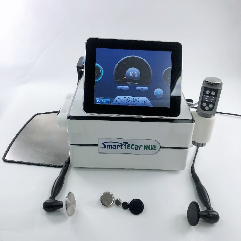 Sport Injuiry Tecar Shockwave Therapy Machine With Resistive Handle