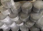 316 Stainless Steel Wire Mesh Filter Discs 1000um Thickness 2 inch Width