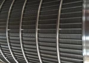 China Stainless Steel Wedge Wire Screen Basket With Electrochemically Polished Surface factory
