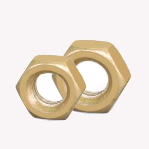 China GB52 Brass Hexagon Nut Brass Hexagon Nuts DIN934 GB6170 GB52 on sale