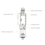 BOCI BLT6 Series Laser Cutting Head 0-30kW FL200/300 High Speed Metal cutting