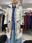 Ladies Long Line Heavy Coats With Hood/ Woman'S Wholesale Big Jacket / Cheap