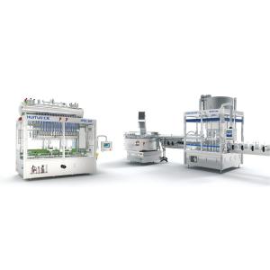 China Three Claws Structure Food And Beverage Bottle Filler Capper factory