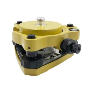 Yellow Tribrach with Optical Plummet Fixed Adapter with 5/8X11 Thread for Total