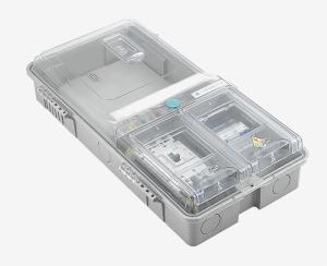 China PC Electrical Distribution Box With ABS Base factory