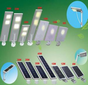 China 2 Years Warranty Aluminium Alloy All in One 25W LED Solar Street Light With Battery From China Manufacturer factory