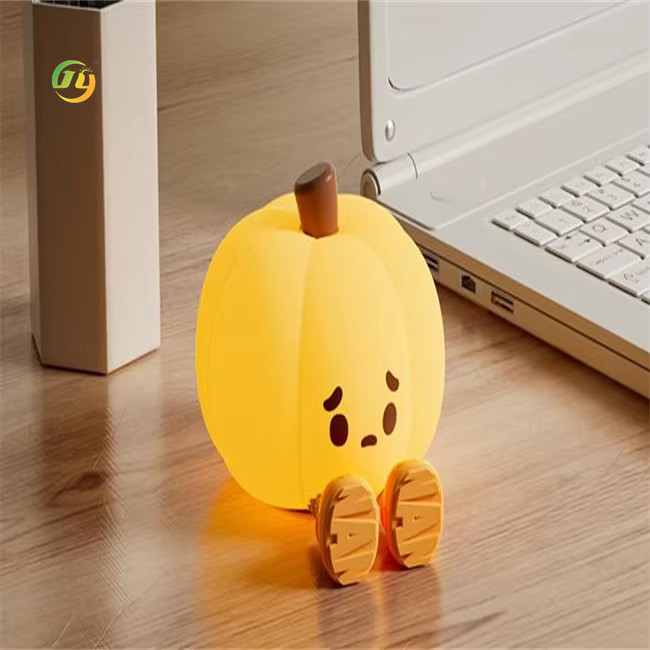 Modern Pendant Light Cute And Interesting Silicone Pumpkin Lamp For Restaurant