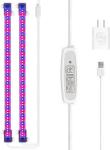 Hydroponic Greenhouse T8 Full Spectrum LED Grow Lights Waterproof 4ft 1200mm