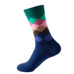 Sustainable Colorful Crew Socks Winter Cotton Custom Logo