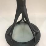 IP65 30W-110W Dark Bronze LED Garden Post Light Fixtures 6500K for Parks,