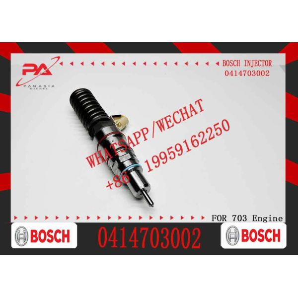Fast Shipping Diesel Fuel Injector 0414703002 0414703003 0414 703 002 0414 703 003 0 414 703 002 for Detroit 14.0 More