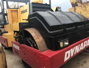 China used dynapac cc421 road roller/cc421 double drum road roller for sale factory