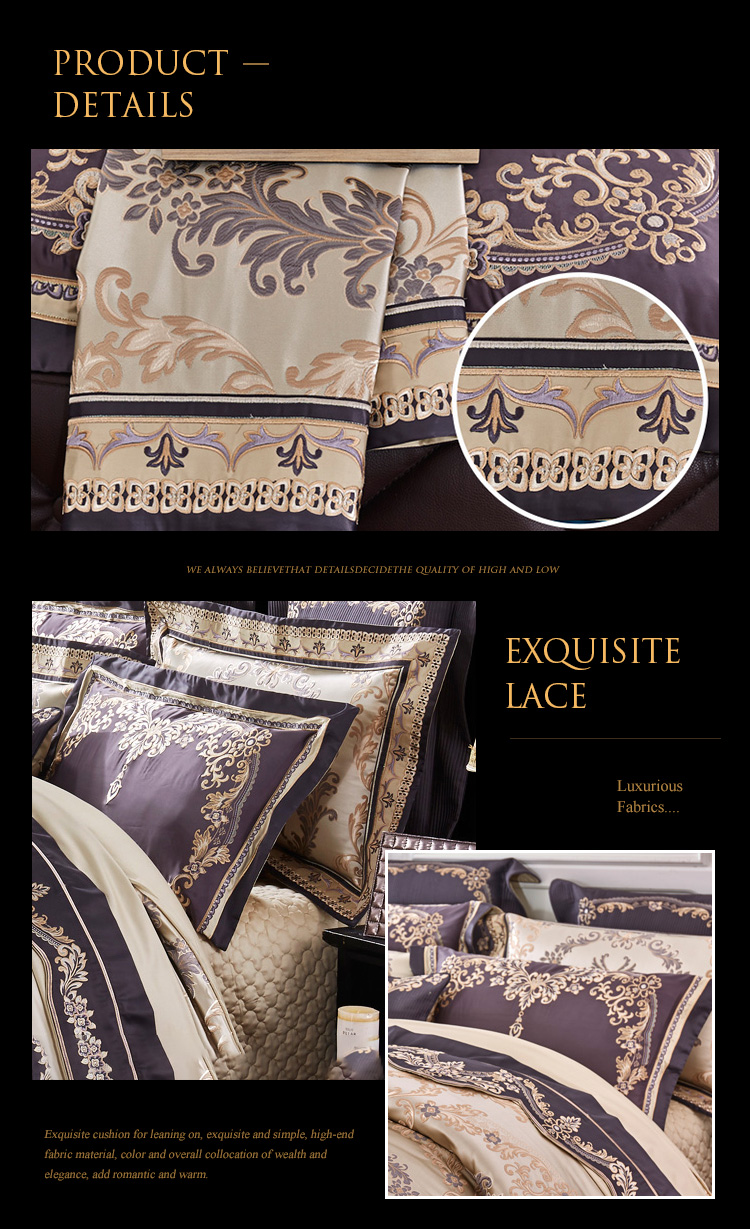 Add a Touch of Luxury to Your Hotel with this Sustainable European Style Jacquard Set