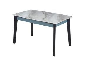 China Fashion Simple Family Slate Dining Table , Marble Design Dining Table factory