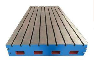 China OEM Hollow Cast Iron T Slotted Floor Plates 1000x750mm 1000x1000mm factory
