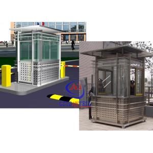 China Prefabricated Safety Guard Kiosk , Sentry Garden Shed Ce Approved on sale