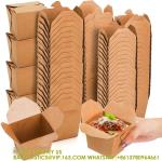 Takeout Boxes Paper, 8 OZ Take Out Food Container, Kraft Small To Go Box,