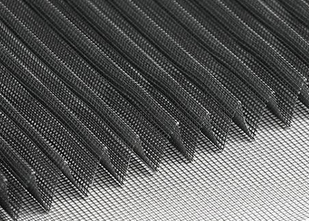 Door Pleated Mosquito Mesh / Fly Screen Mesh Economical And Practical