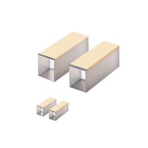 China E-O Crystal LiNbO3 frequency doubling 1064nm phase modulators Z cut X face electrodes on sale