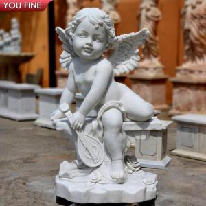 China Custom Life Size Cherub Marble Statue Figure Statue on sale