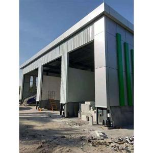 China Light Steel Frame Steel Structure Warehouse Fabrication Building For Low Maintenance Costs factory