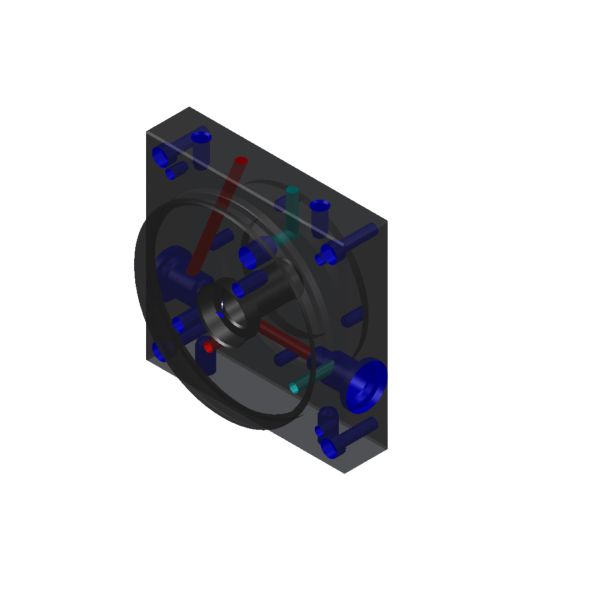 China Aluminium Manifold Block  High Pressure Manifold Block For Single Acting Hydraulic Power Pack factory