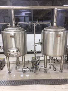 China Electric Steam Heating 100L Beer Fermenter , Mini Brewery Equipment CE Certified factory