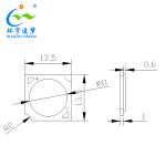High CRI 1313 Chip LED COB 20W 4000K-6000K 600mA 34V -38V