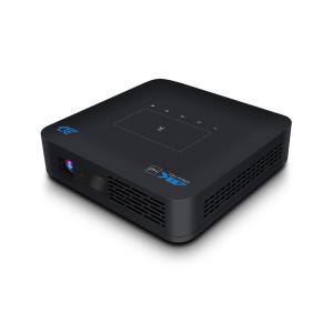 China Flyin P15 1080P Full HD DLP Projector Portable WIFI Android 9 IOS Home Theater 4K Auto 3D Stereo Built-in 4-hour Battery Manual focus factory