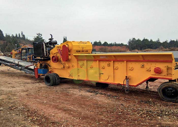 Fully Automatic Hard Wood Crusher Machine Excellent Wear Resistance Power Saving