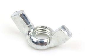 China Rounded Head Din 315 Wing Nut , Butterfly Wing Nut For Wind Power Industry factory