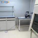 Streamline Your Lab With Steel Laboratory Wall Bench Length*W750*H850mm