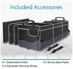 Trunk Organizer Foldable Car Storage Boxes Car Storage Bag, Organizer Multi
