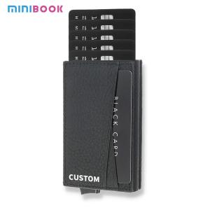 China Mix Models Pop Up Aluminum Card Holder Wallet with Coin Compartment and Credit Card factory