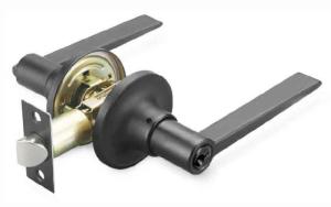 China DM Function Tubular Lever Lock Full Lip D-shape 44x57mm Square C4 Keyway for Doors factory
