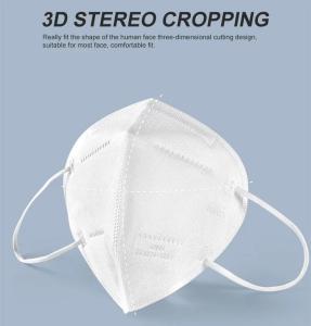 China Environmental Friendly KN95 Face Mask For Bacteria / Virus Prevention factory