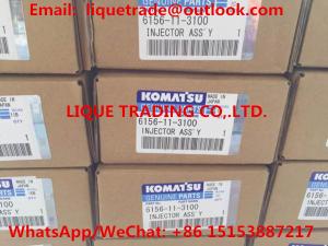 China DENSO common rail injector 095000-0800 , 095000-0801 KOMATSU 6156-11-3100 , 6156113100 factory