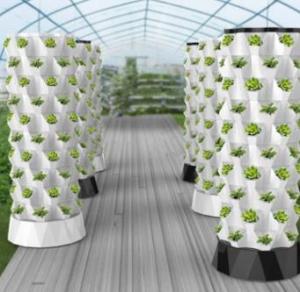 China 30L 6 8 10 12 Layer Aeroponic Growing Towers Hydroponics Vertical Garden factory
