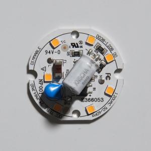 China 38mm 5W 6PCS DOB LED Module Flicker Free Narrow Light Angel factory