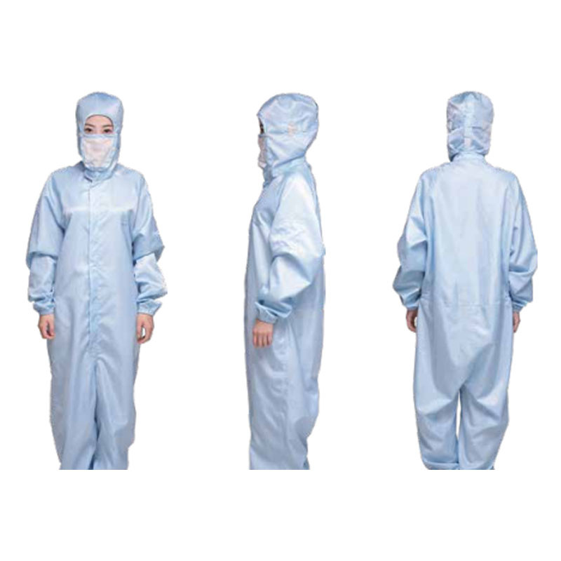China Anti Static 2.5mm Grid SMS Protective Working Coveralls on sale